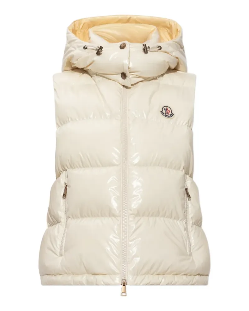 Moncler Niverolle hooded puffer gilet - Gelb Gelb