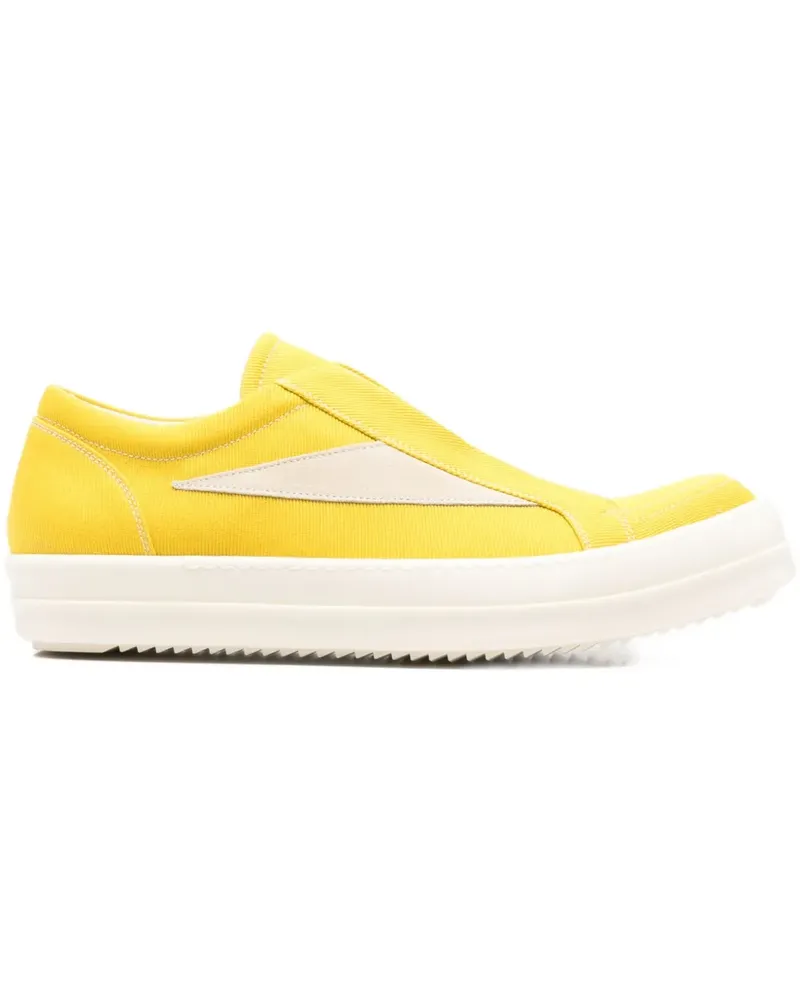 DRKSHDW by Rick Owens Klassische Slip-On-Sneakers - Gelb Gelb