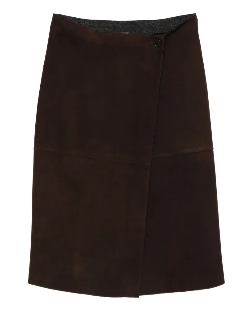 P.A.R.O.S.H. P.A.R.O H. Rock aus Wildleder - Braun Braun