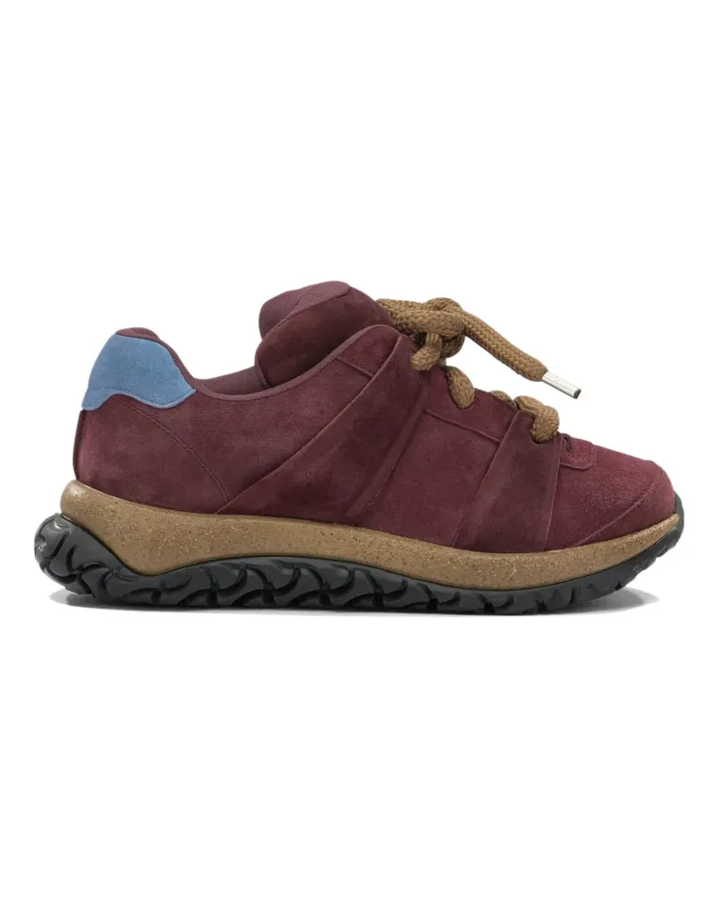 Birkenstock Goerlitz 1774 panelled suede sneakers - Rot Rot
