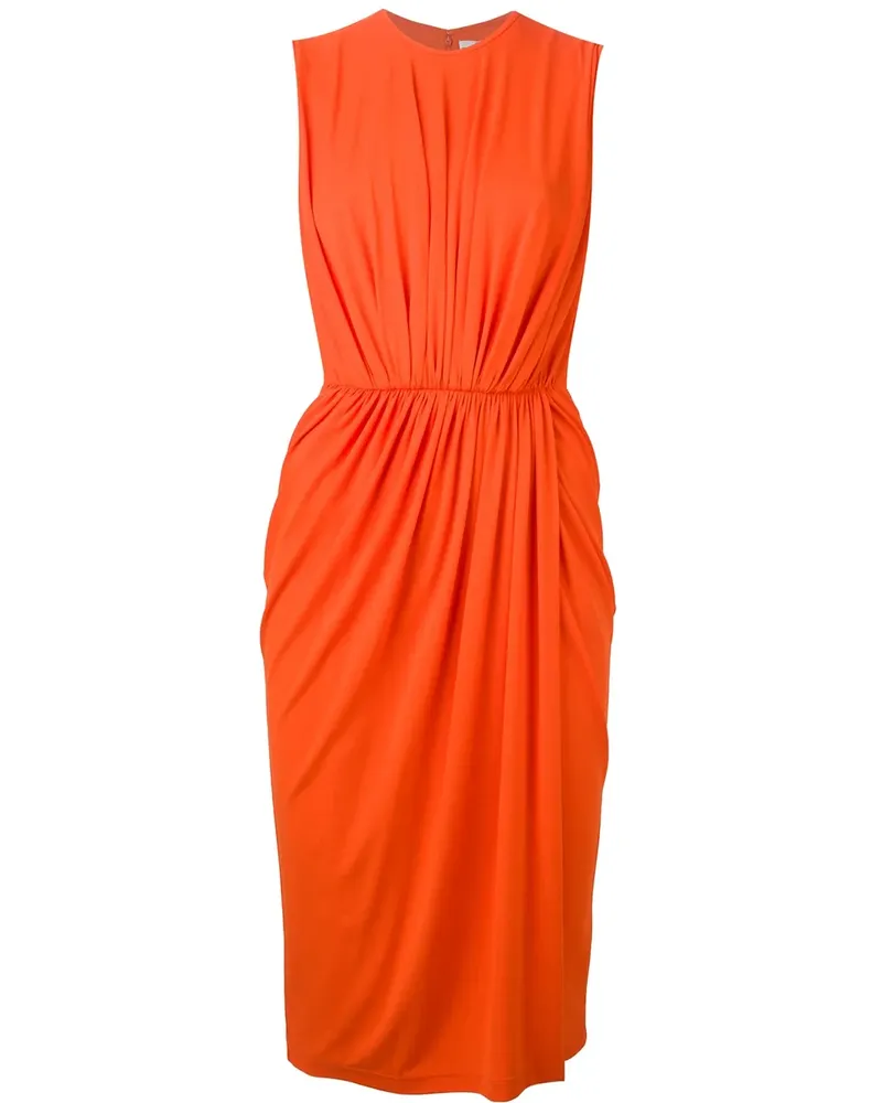 Givenchy Kleid mit gesmokter Taille - Orange Orange