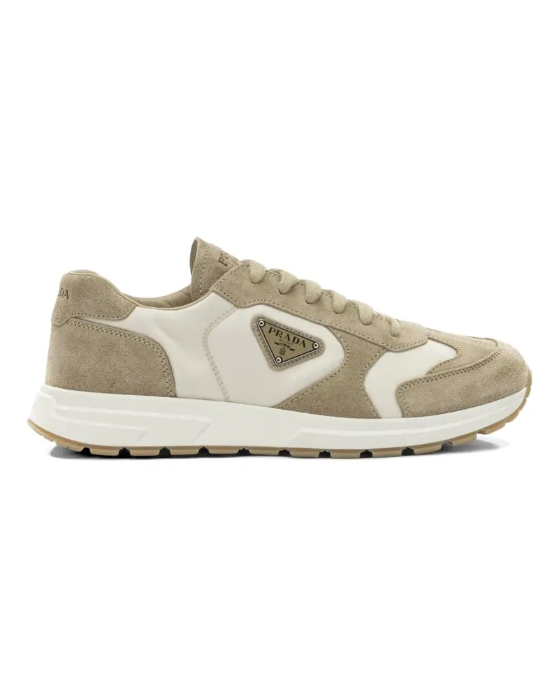 Prada Sneakers mit Logo - Nude Nude