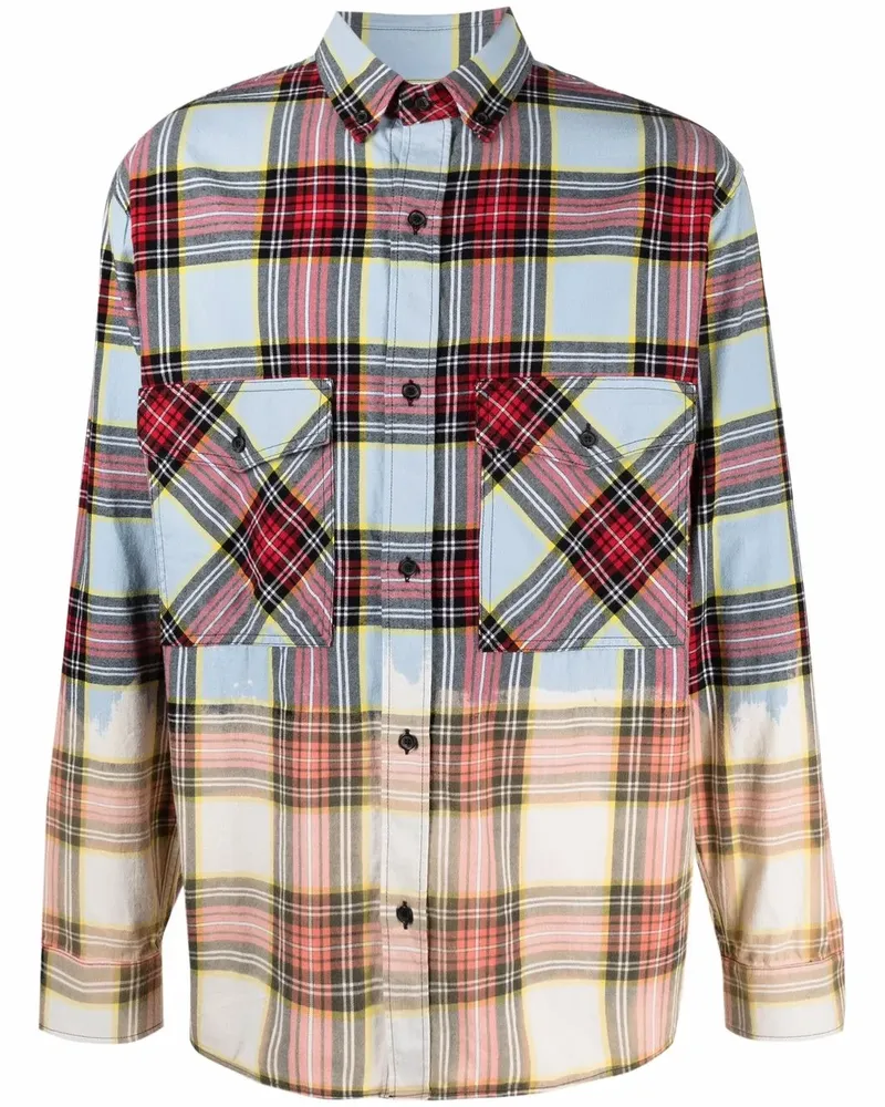 Marcelo Burlon | County of Milan Hemd mit Check - Rot Rot