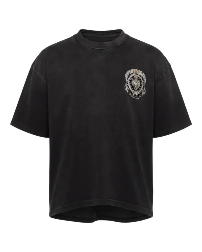 ksubi Anguish Halen boxy-fit T-shirt - Schwarz Schwarz
