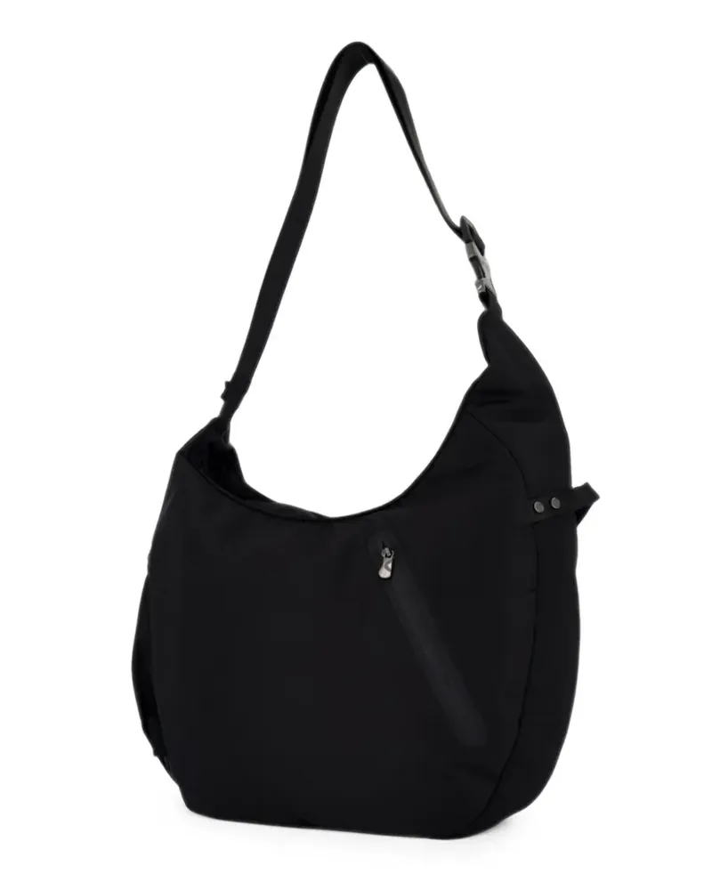 RAINS large Delphi shoulder bag - Schwarz Schwarz