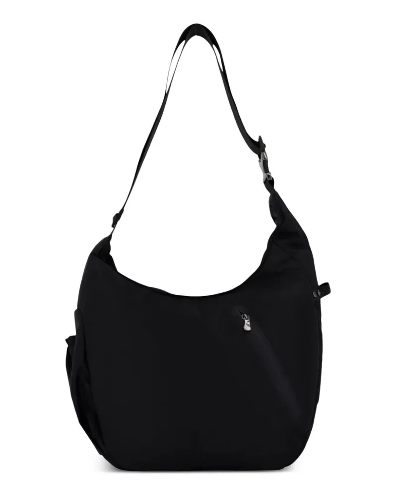 RAINS Große Delphi Schultertasche - Schwarz Schwarz