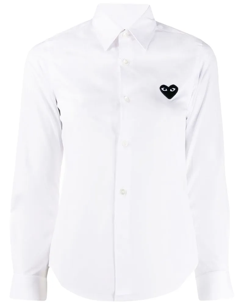 Comme des Garçons Klassisches Hemd - Weiß Weiß