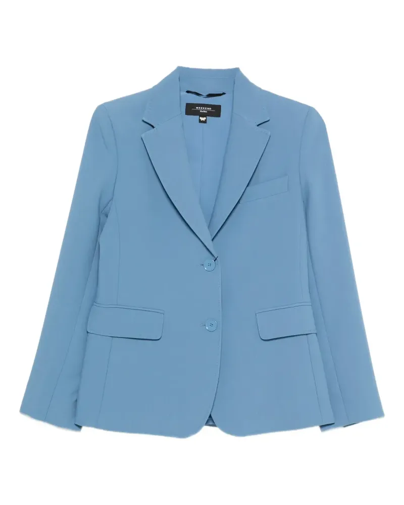 Max Mara buttonned pockets blazer - Blau Blau