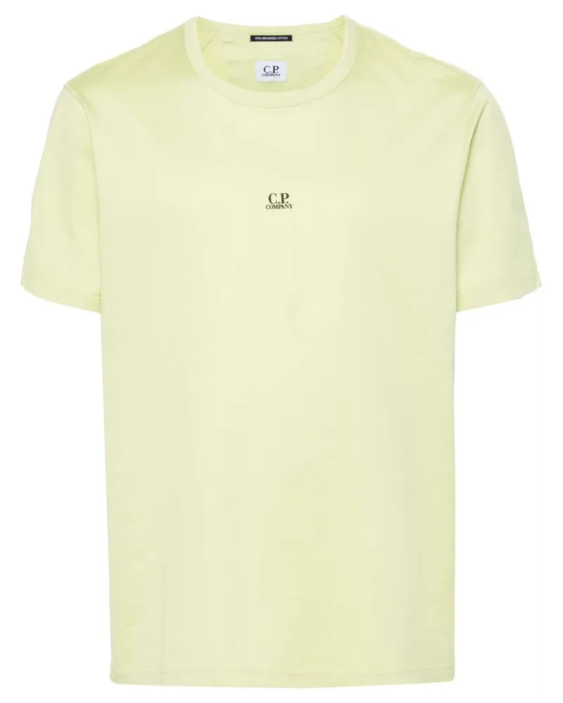 C.P. Company T-Shirt mit Logo-Print - Gelb Gelb