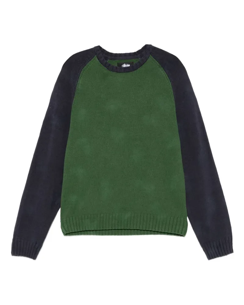 Stüssy Pullover mit Raglanärmeln - Grün Grün