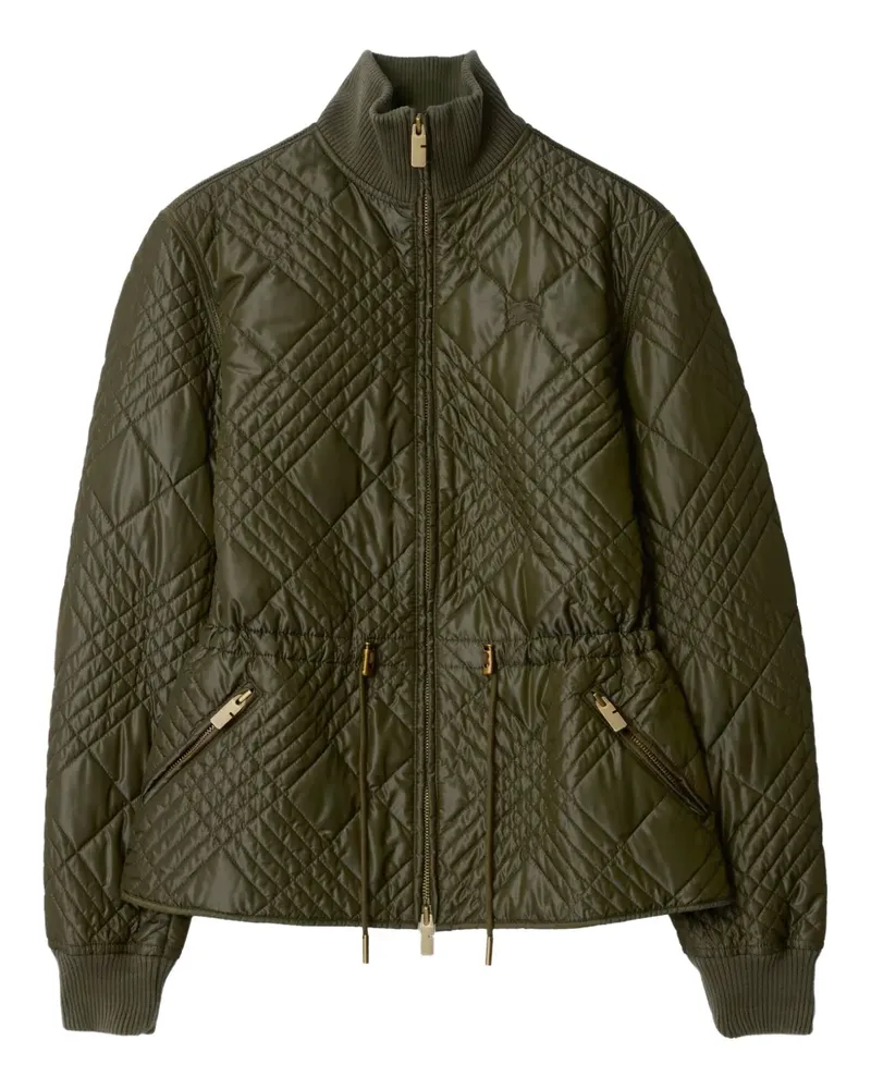 Burberry Jacke mit Taillenzug - Grün Grün