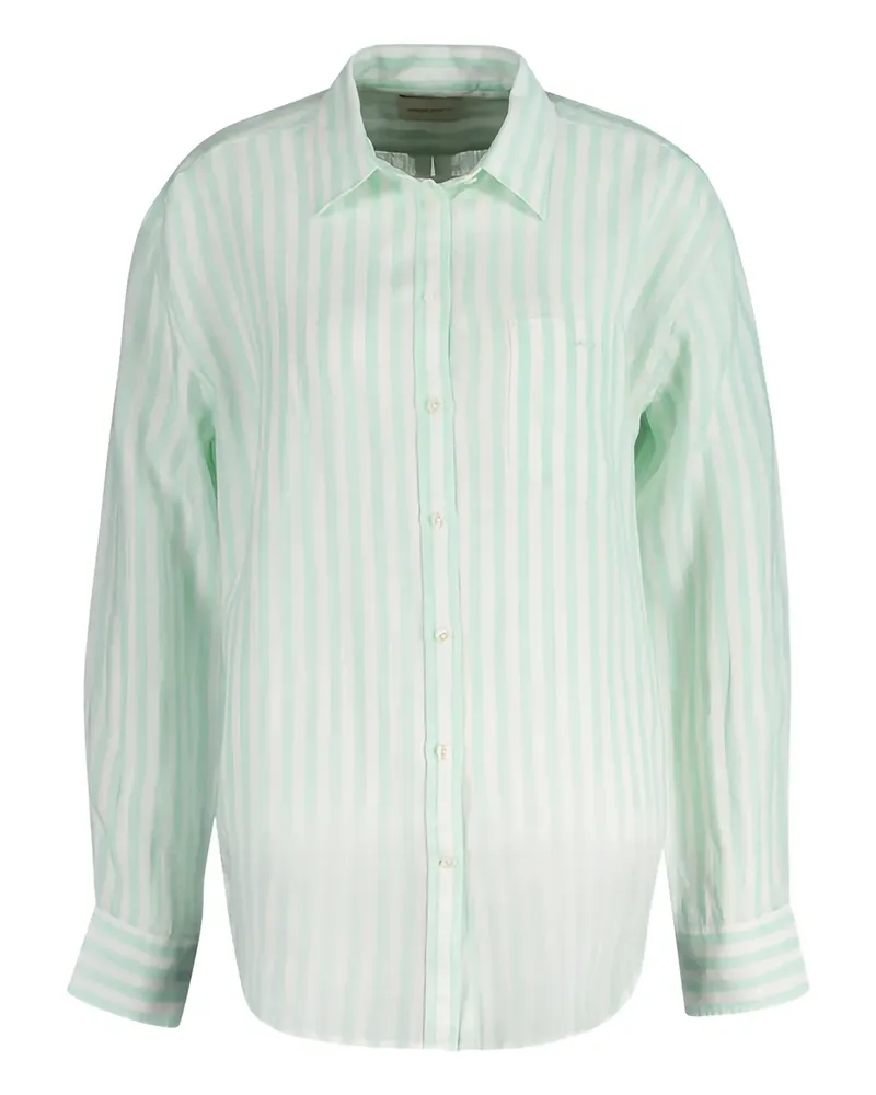 Gant long-sleeve striped shirt - Weiß Weiß