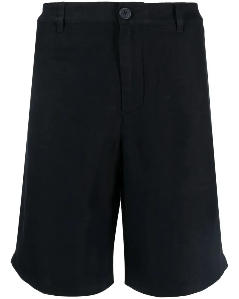 Armani Exchange Bermudas aus Leinen - Blau Blau