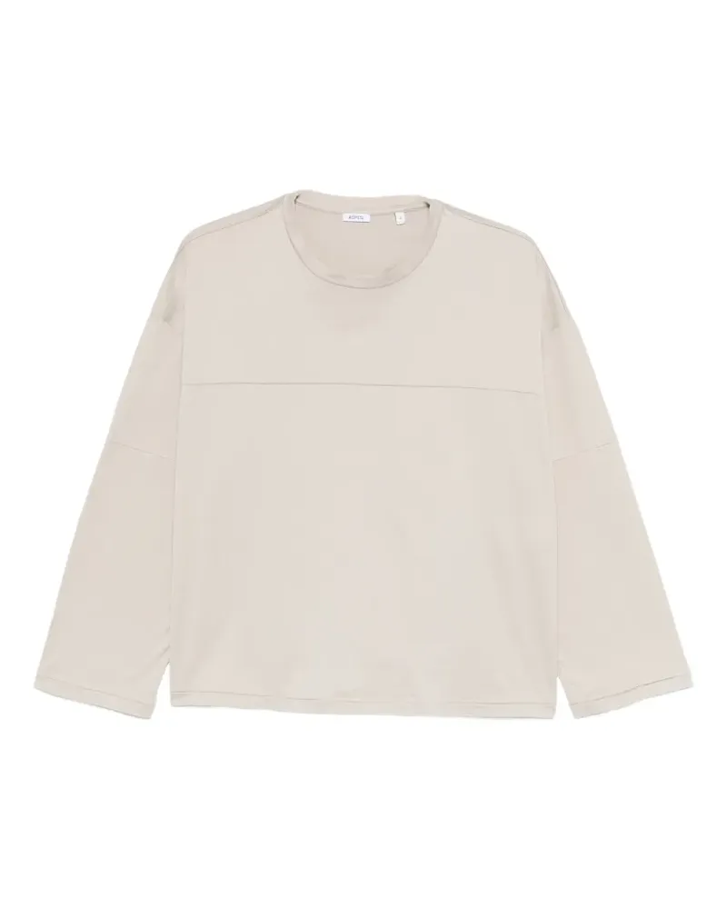 ASPESI crew-neck top - Nude Nude
