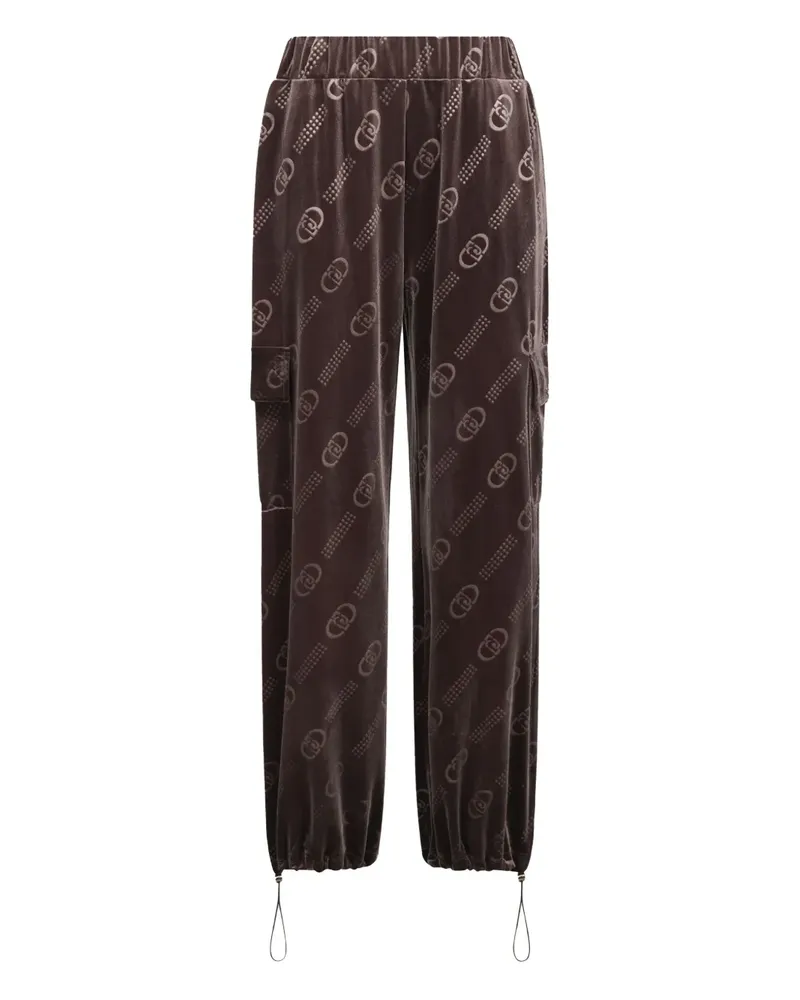 Liu Jo Hose mit elastischen Bündchen - Braun Braun