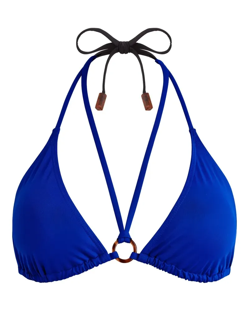 Vilebrequin Klassisches Triangel-Bikinioberteil - Blau Blau