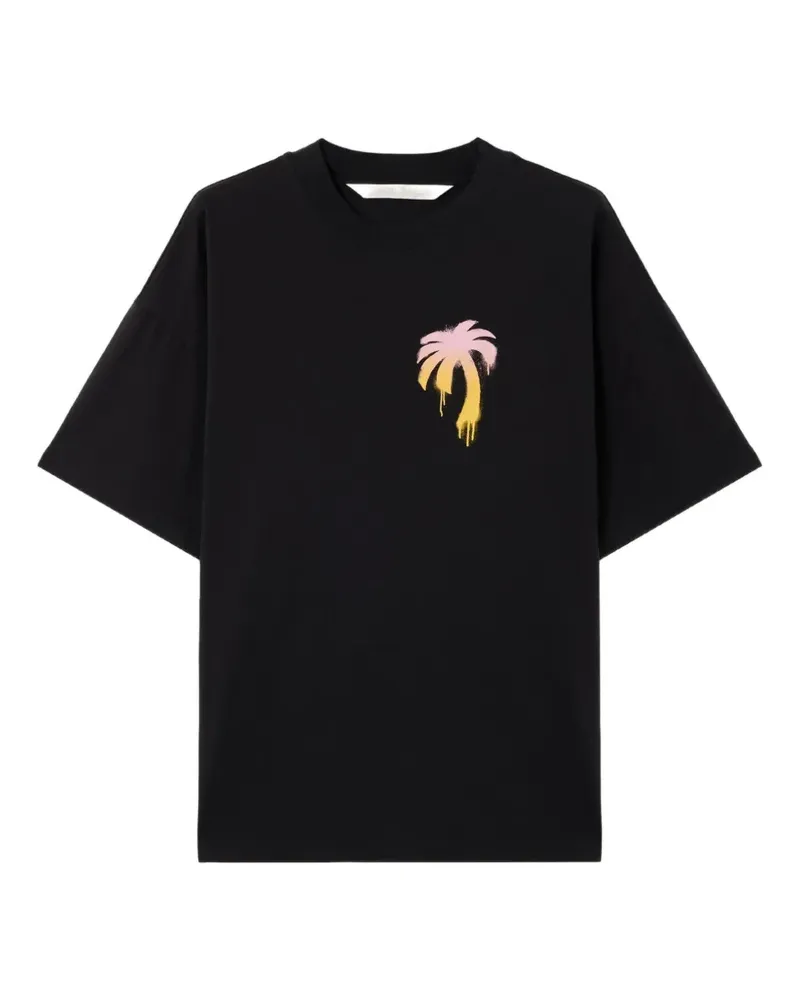 Palm Angels I Love PA T-Shirt - Schwarz Schwarz