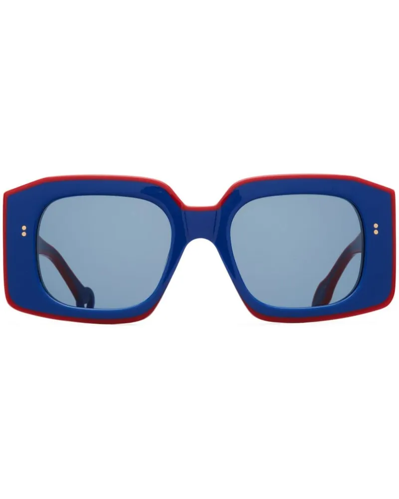 J.W.Anderson Bumper Sonnenbrille Blau