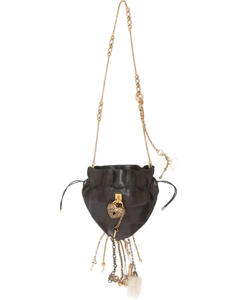 Chloé heart-lock crossbody bag - Braun Braun
