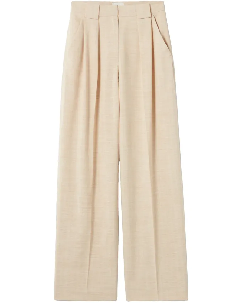 Claudie Pierlot Hose mit Bundfalten - Nude Nude