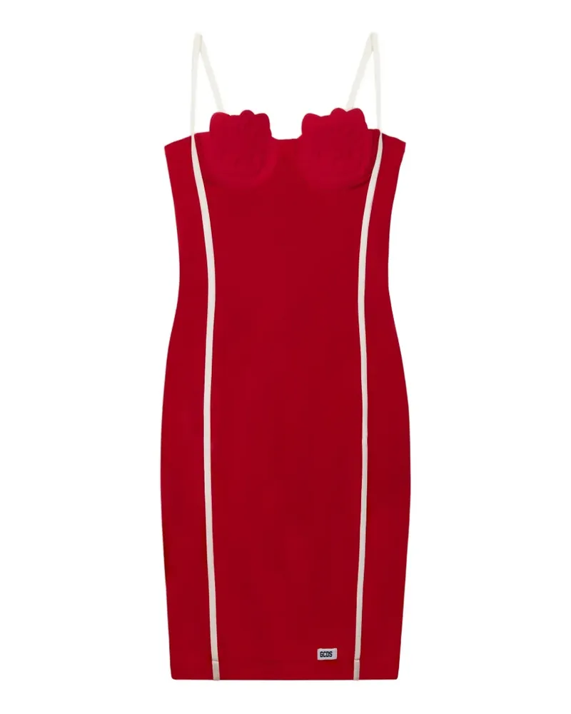 GCDS x Hello Kitty Minikleid - Rot Rot