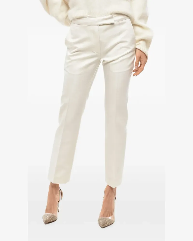 Sa Su Phi Angela Cropped-Hose - Weiß Weiß