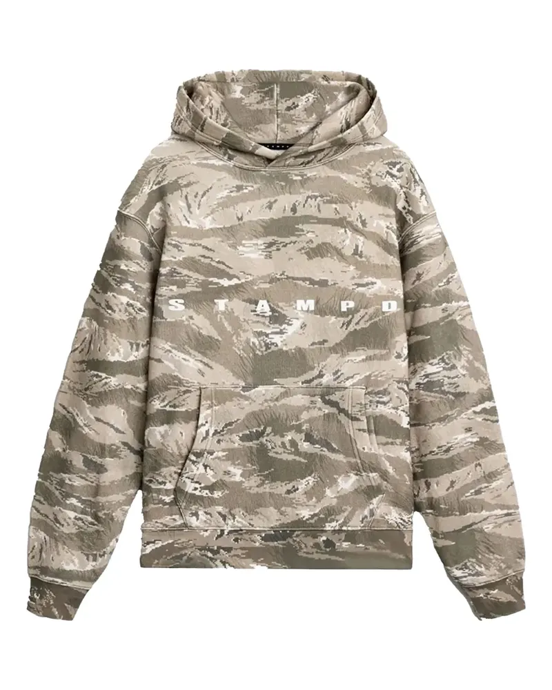 Stampd Strike Hoodie mit Logo - Nude Nude