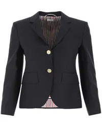 Thom Browne Einreihiger Blazer Blau