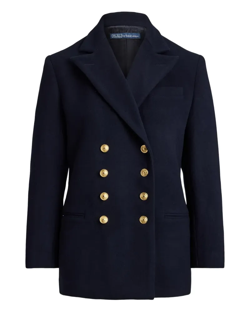Ralph Lauren Doppelreihiger Blazer - Blau Blau