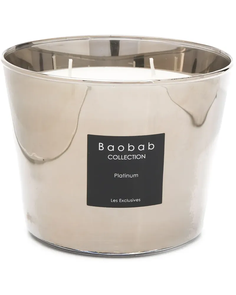 Baobab Collection Platinum' Duftkerze - Silber Silber