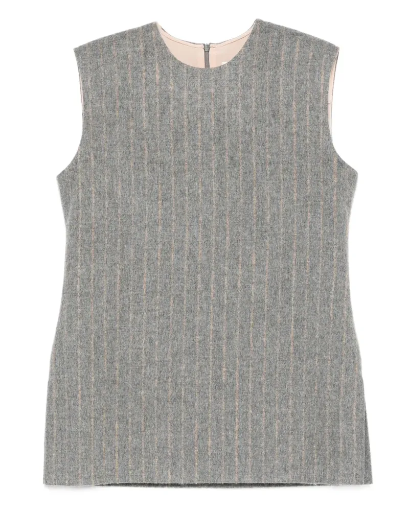 Carven Pullunder mit Nadelstreifen - Grau Grau