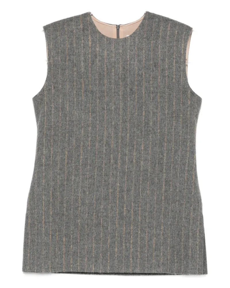 Carven Pullunder mit Nadelstreifen - Grau Grau