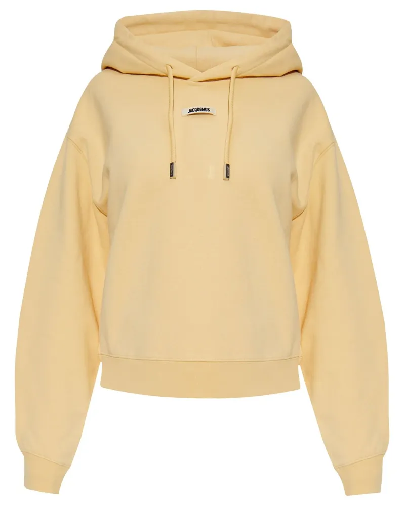 Jacquemus Gros Grain Hoodie - Nude Nude
