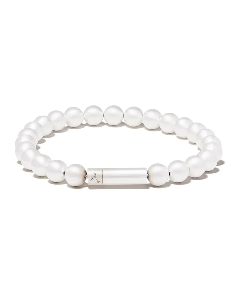 Le Gramme Armband mit Perlen - Silber Silber