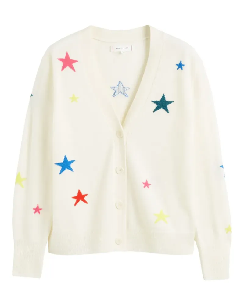Chinti & Parker Cardigan mit Stern-Verzierung - Nude Nude