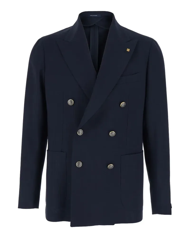 Tagliatore double-breasted blazer - Blau Blau