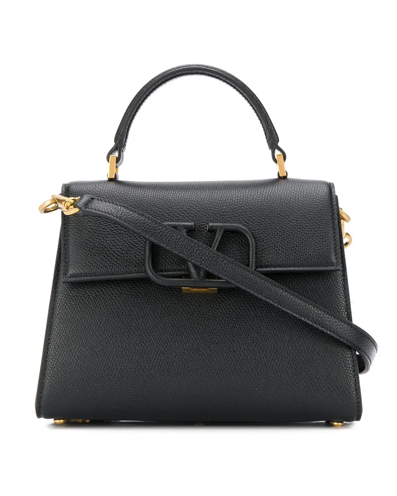 Valentino Garavani Kleine VSling Handtasche - Schwarz Schwarz