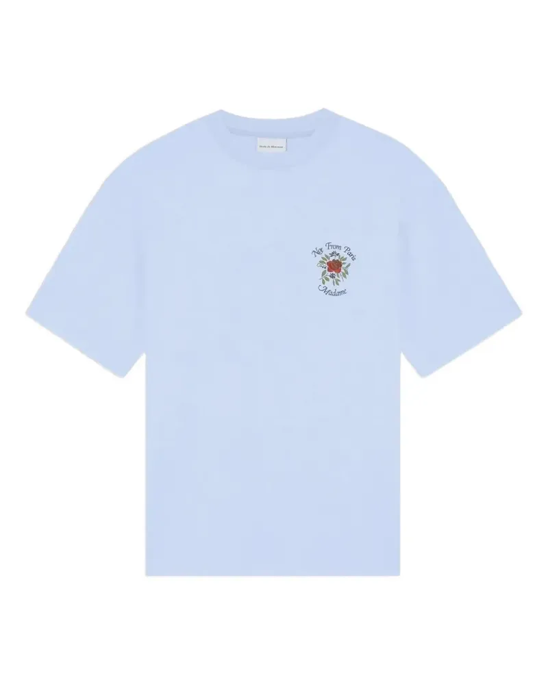 Drôle de Monsieur Not From Paris Madame T-shirt - Blau Blau