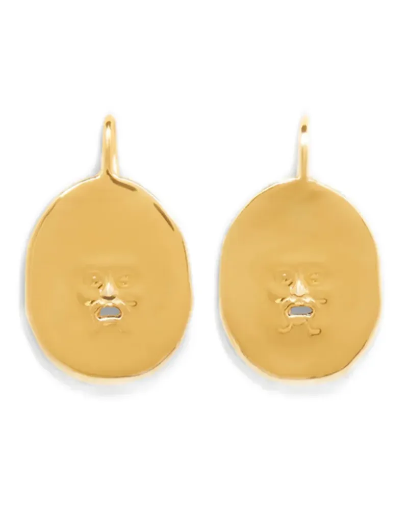 Patou Face Ohrringe - Gold Gold