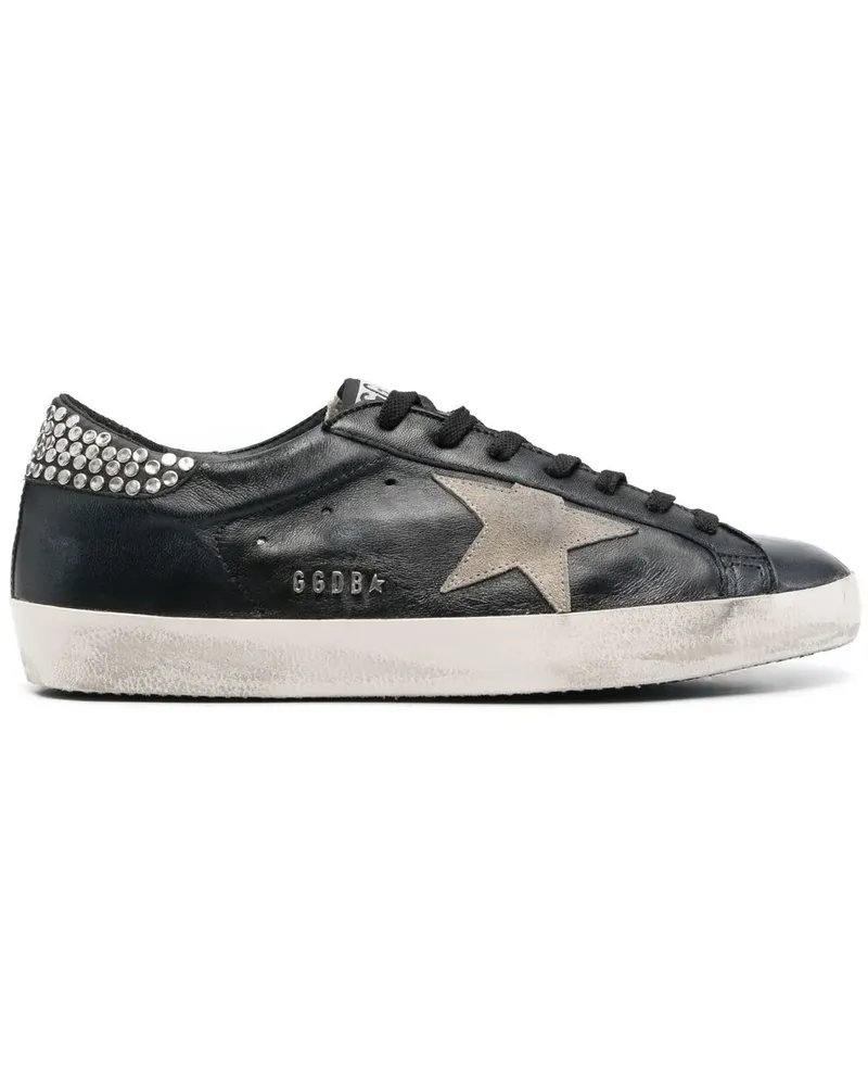 Golden Goose Sneakers mit Stern-Patch - Schwarz Schwarz