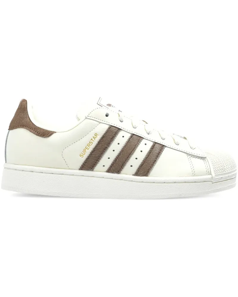 adidas Gestreifte Superstar II Sneakers - Nude Nude