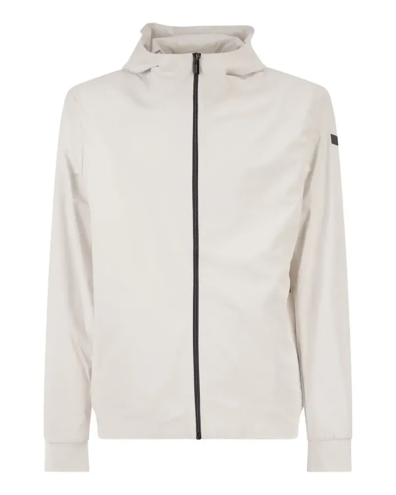 Roberto Ricci Designs hooded logo-patch jacket - Nude Nude