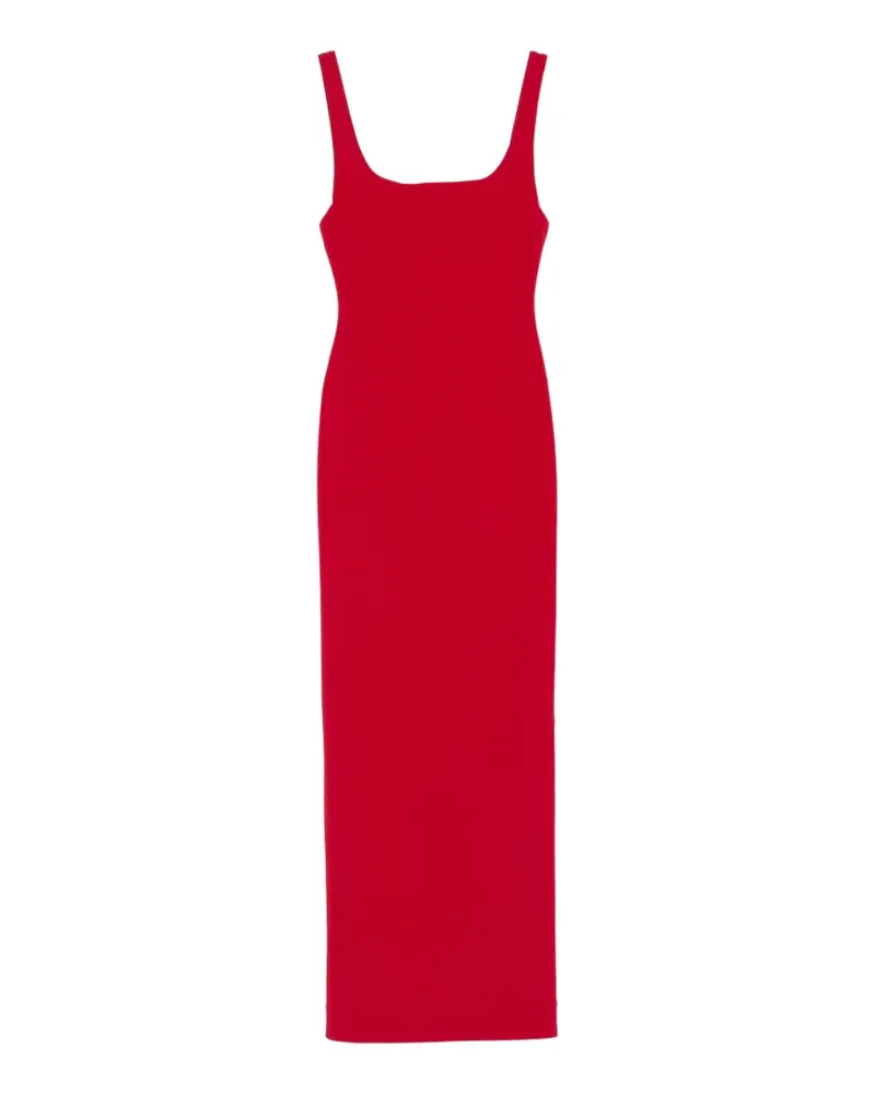 Solace London Aneila square-neck maxi dress - Rot Rot