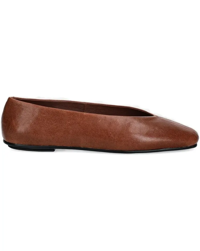 Jeffrey Campbell Ballerinas aus Leder - Braun Braun