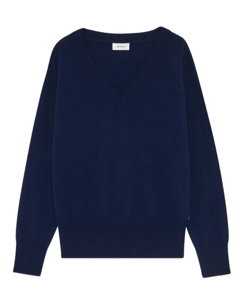 ottod’Ame Pullover mit V-Ausschnitt - Blau Blau