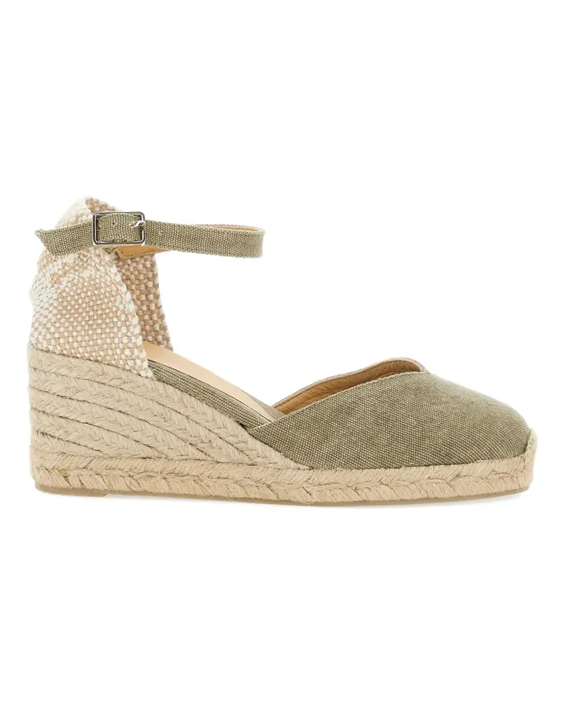 Castañer Chiarita Espadrilles mit Wedge-Absatz - Grün Grün