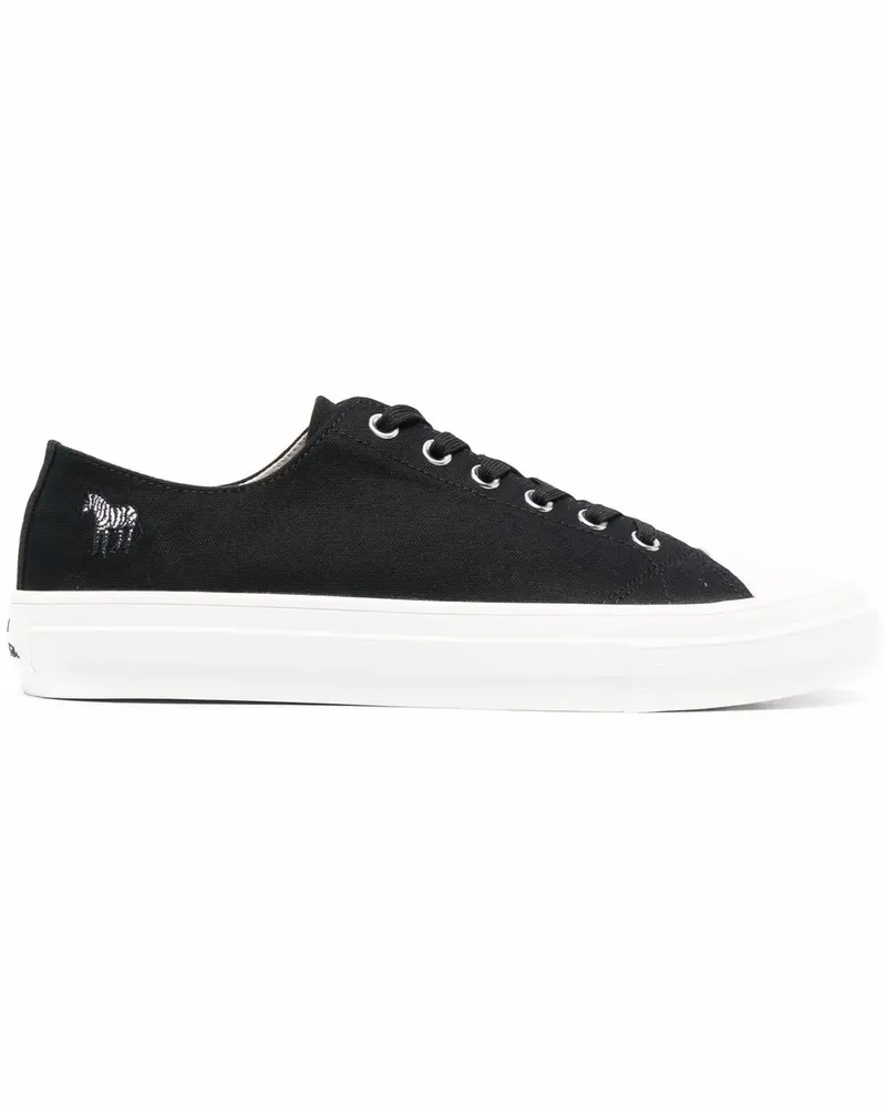 Paul Smith Sneakers mit Stickerei - Schwarz Schwarz