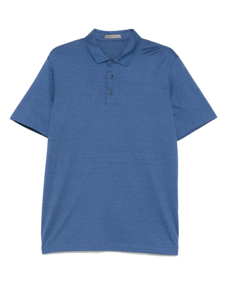 Corneliani Kurzärmeliges Poloshirt - Blau Blau