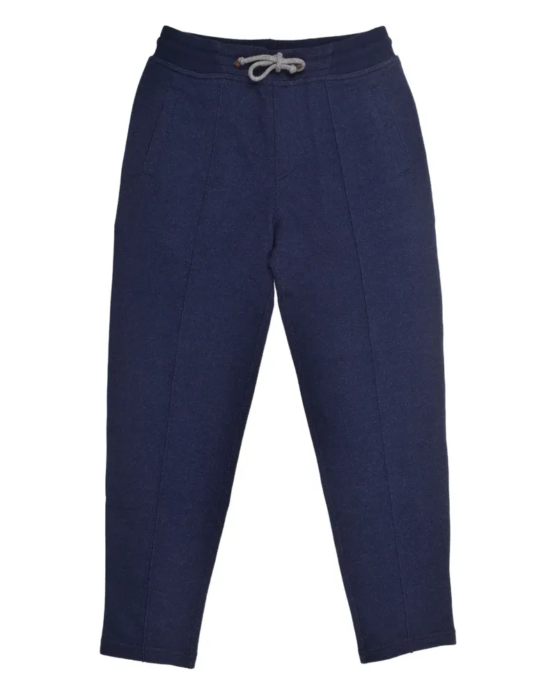 Brunello Cucinelli Hose mit elastischem Bund - Blau Blau