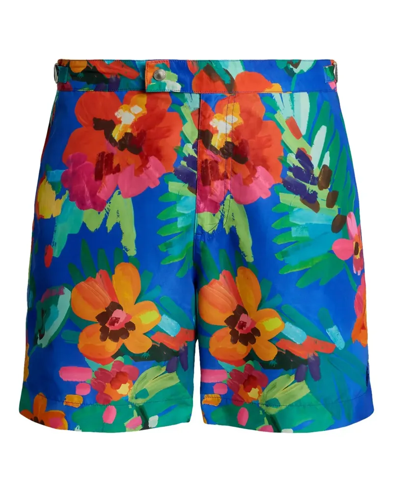 Ralph Lauren Badeshorts mit Blumen-Print - Blau Blau